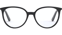 Mini CD O B1I Black Round Eyeglasses