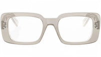 CELINE 3 Dots Brown Rectangular Eyeglasses