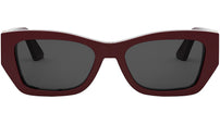 MissDior S1I Bordeaux Geometric Sunglasses