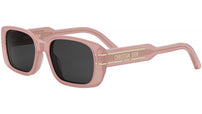 DiorSignature S12I Pink Squared Sunglasses