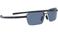 Flex Silver Rectangular Sunglasses