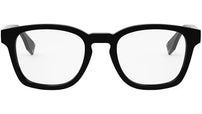 Fendi Essential Black Square Eyeglasses