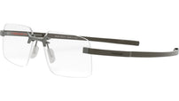 Flex Silver Geometric Eyeglasses