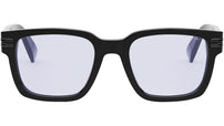 B.zero1 Black Geometric Eyeglasses