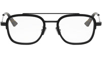 NeoDiorO 6F Shiny Black Pilot Eyeglasses