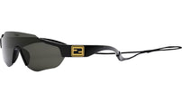 Fendi Sport Black Geometric Sunglasses