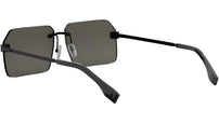Fendi Sky Black Rectangular Sunglasses