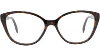 Fendi Fine Havana Cat Eye Eyeglasses