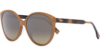 Fendi Fine Brown Round Sunglasses
