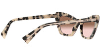 MU 03XS 07D0A6 havana / transparent pink