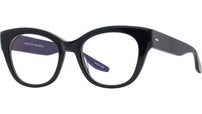 Lucretia Black Square Eyeglasses