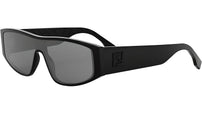 FF Squared Black Geometric Sunglasses