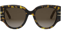 DiorSignature R2I Shiny Havana Butterfly Sunglasses