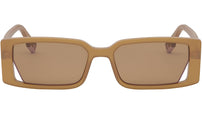 Fendi Way Orange Rectangular Sunglasses