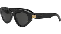 B.zero1 Black Oval Sunglasses