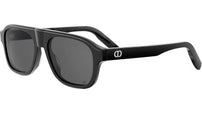 CD Icon A1I Shiny Black Pilot Sunglasses