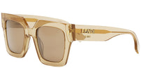 Fendi Roma Brown Square Sunglasses