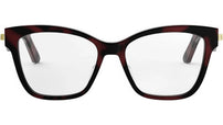 CDiorO S4I Shiny Havana Cat Eye Eyeglasses