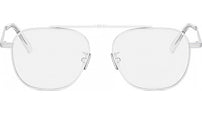 DiorBotanicaO S6U Silver Pilot Eyeglasses