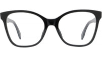 Lettering Black Butterfly Eyeglasses