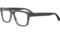 Bvlgari Aluminium Grey Square Eyeglasses