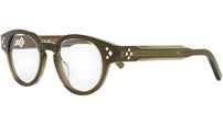CD DiamondO R1I Green Round Eyeglasses