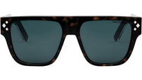 CD Diamond S6I Havana Square Sunglasses