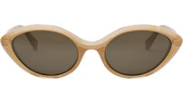 CELINE Thin Peach Cat Eye Sunglasses