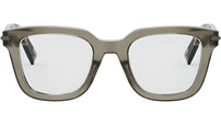 DiorBlackSuitO S10I Brown Geometric Eyeglasses