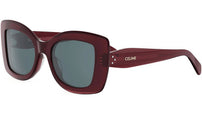 CELINE 3 Dots Bordeaux Geometric Sunglasses