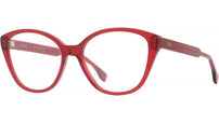 Fendi Fine Bordeaux Cat Eye Eyeglasses