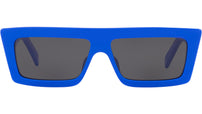 CELINE Monochroms Blue Rectangular Sunglasses