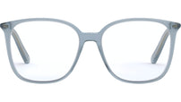 Mini CD O S1I Grey Square Eyeglasses