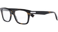 Fendi Essential Brown Round Eyeglasses
