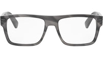 B.zero1 Grey Square Eyeglasses