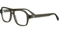 FF Squared Brown Pilot Eyeglasses