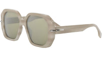 Fendi Selleria Beige Square Sunglasses