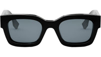 Signature Black Rectangular Sunglasses