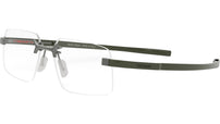 Flex Silver Geometric Eyeglasses