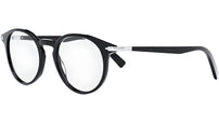 DiorBlackSuitO R6I Black Round Eyeglasses