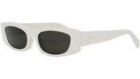 CELINE 3 Dots Ivory Geometric Sunglasses