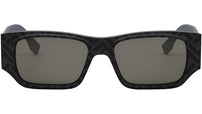 FF Squared FF Black Square Sunglasses