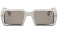 Fendigraphy Grey Rectangular Sunglasses