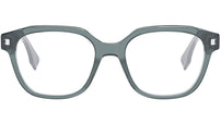 Fendi Blue Square Eyeglasses