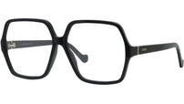 Filipa Black Geometric Sunglasses
