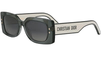 DiorPacific S1U Green Geometric Sunglasses