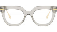 Fendigraphy Grey Rectangular Eyeglasses