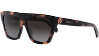 CELINE 3 Dots Red Havana Mask Sunglasses