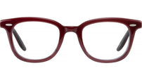 Cecil Red Square Eyeglasses