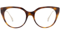 Baguette Havana Cat Eye Eyeglasses